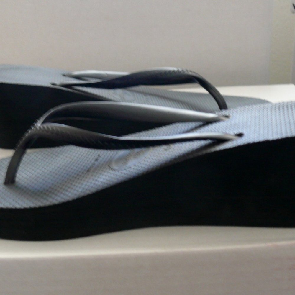 Havaianas Platform Wedge Flip Flops Size 37 EU US 7